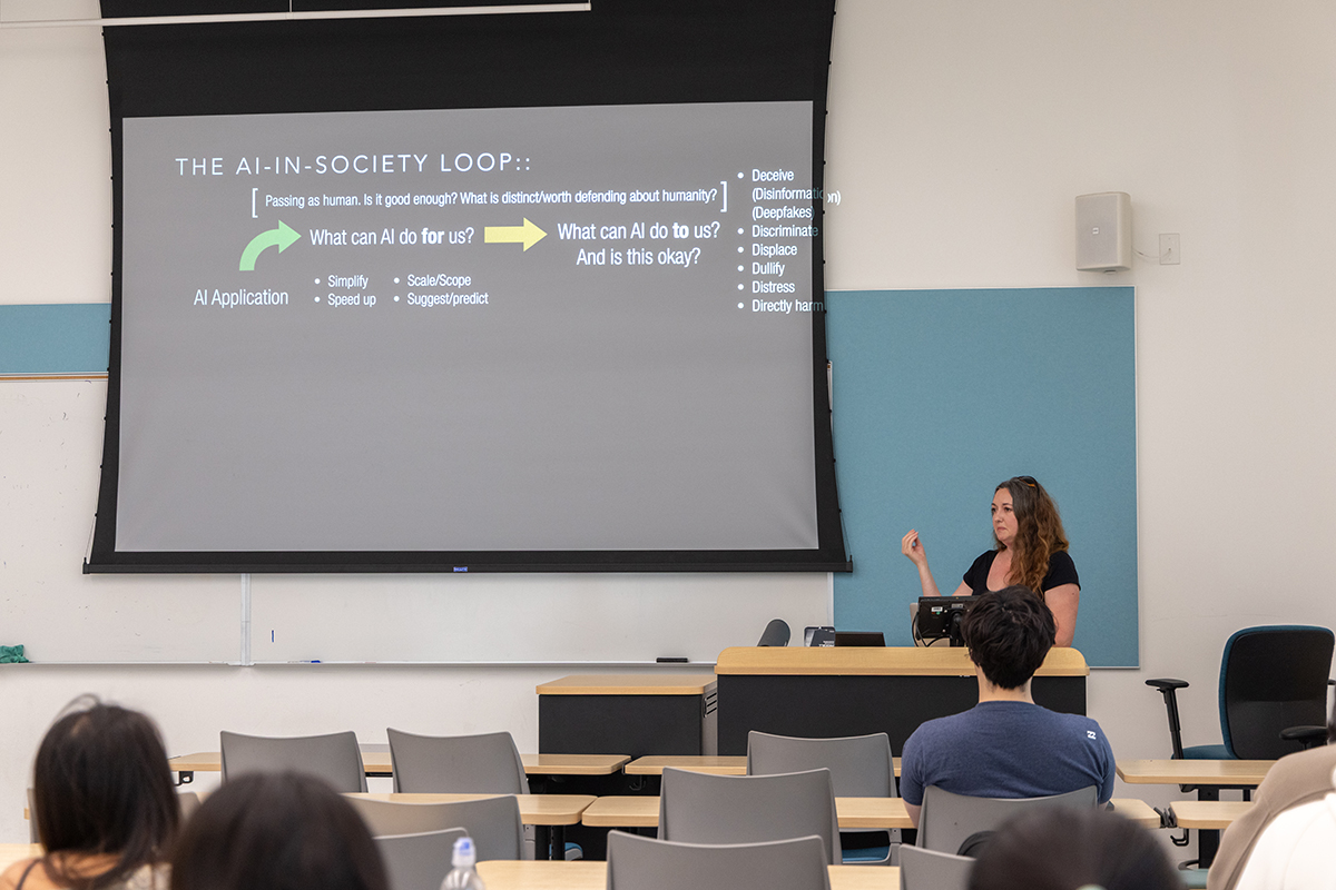 Carrie Alexander lectures