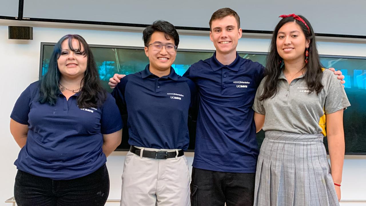 Balint Szigeti Csucs and teammates at orientation training